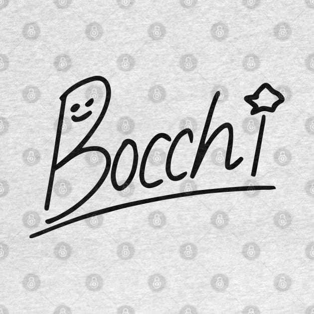 Bocchi the Rock! Bocchi-chan Signature by aniwear